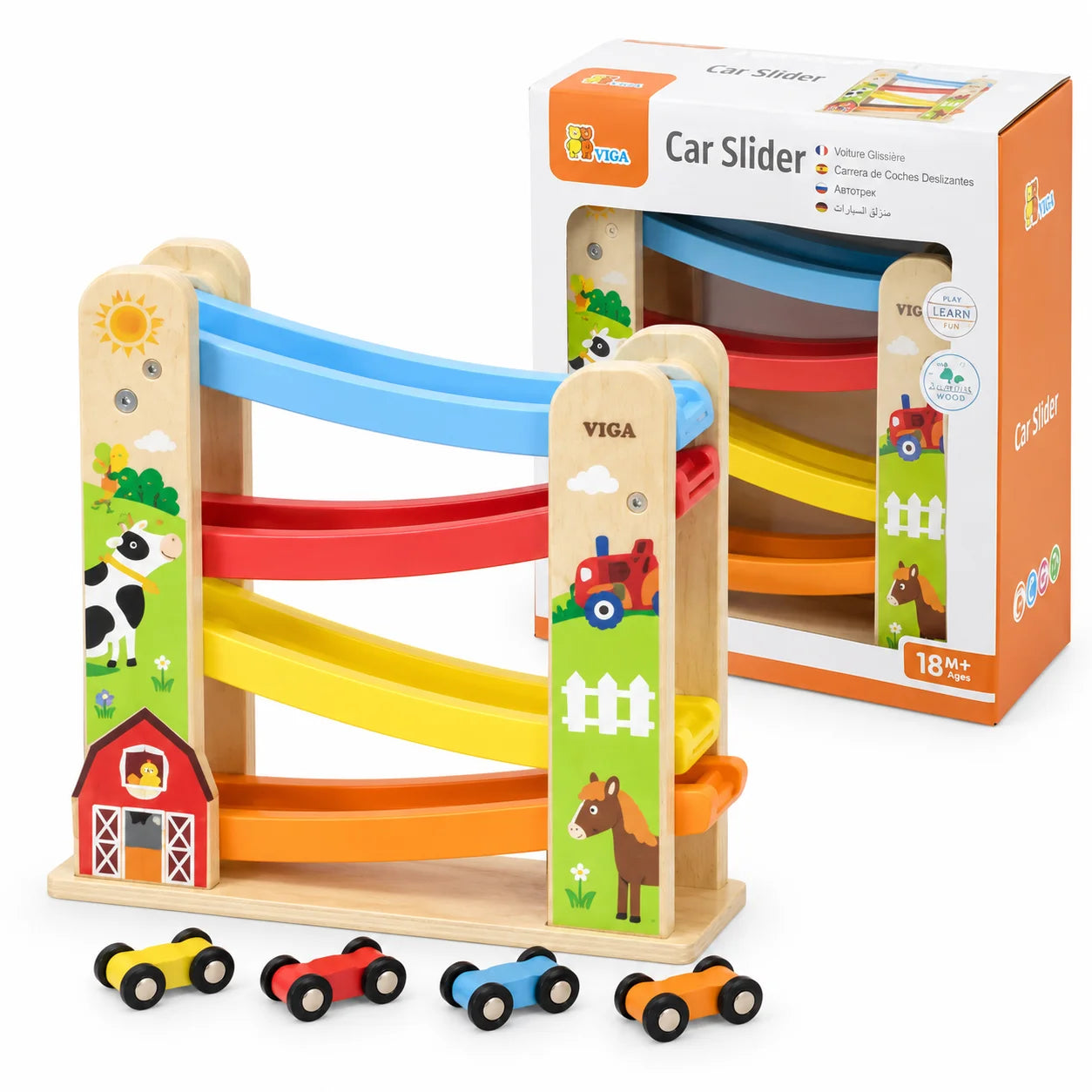 VIGA Farm Car Slider
