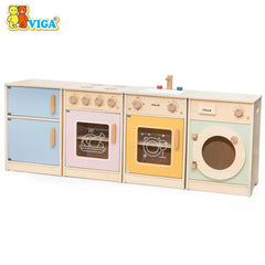 VIGA PolarB – Deluxe Wooden Kitchen Set
