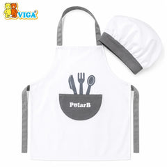 VIGA PolarB – Kids Chef Apron & Hat Set