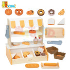 VIGA PolarB Wooden Bakery Shop Playset