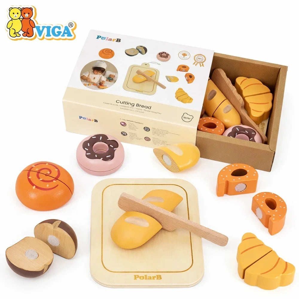 VIGA PolarB Wooden Cutting Bread Set