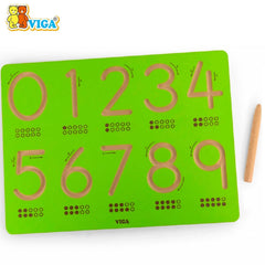 VIGA – Tracing Board (Numbers 0–9)