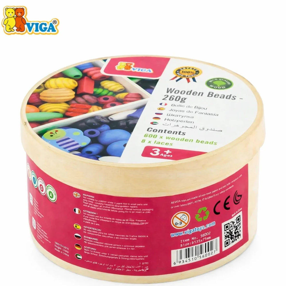 viga Wooden Beads - 260g
