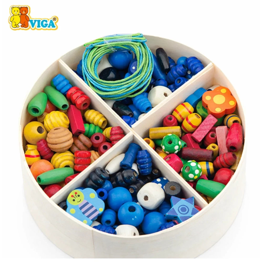 viga Wooden Beads - 260g