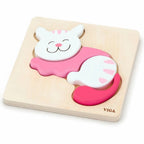 viga Handy Chunky Puzzle -Cat