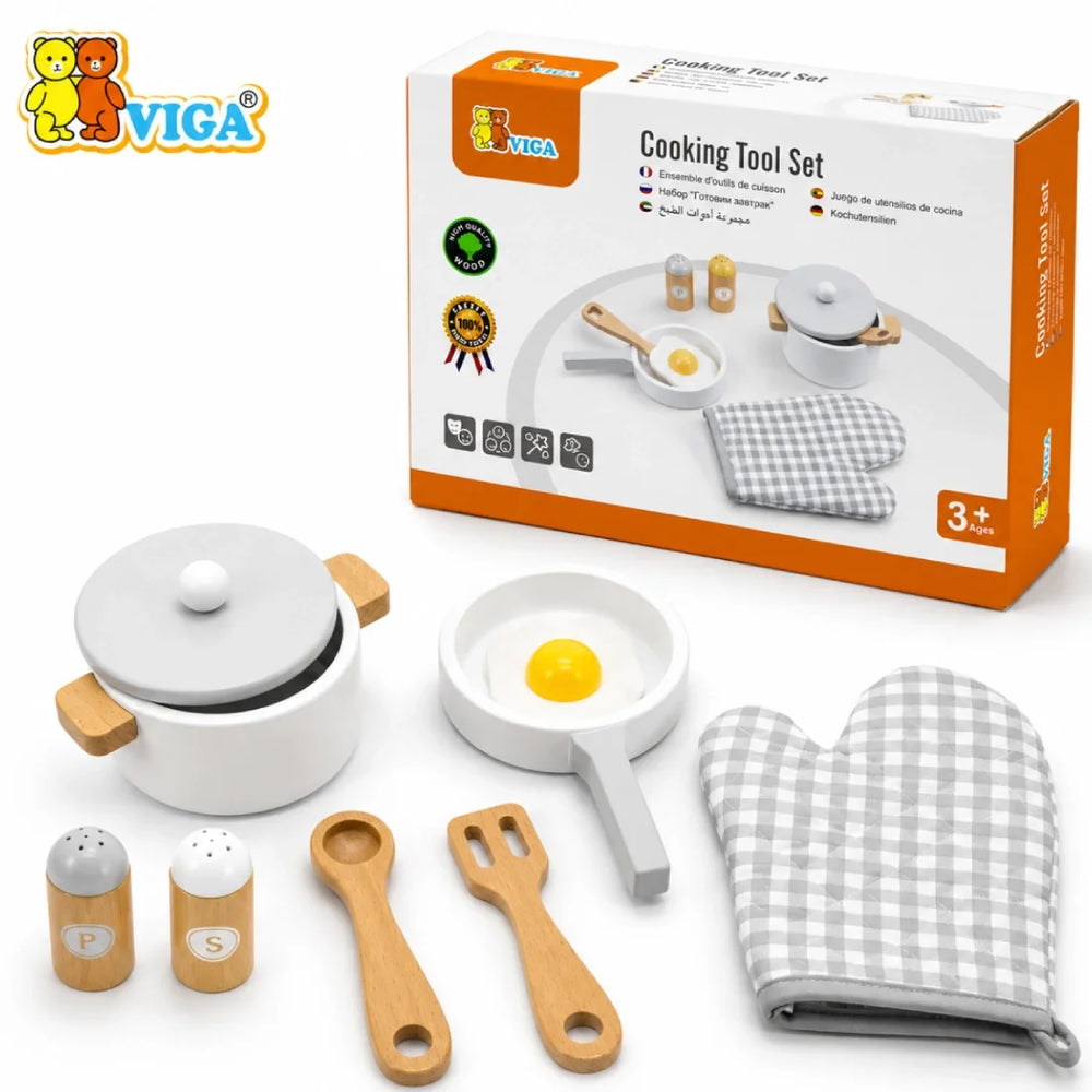 viga Cooking Tool Set - Grey