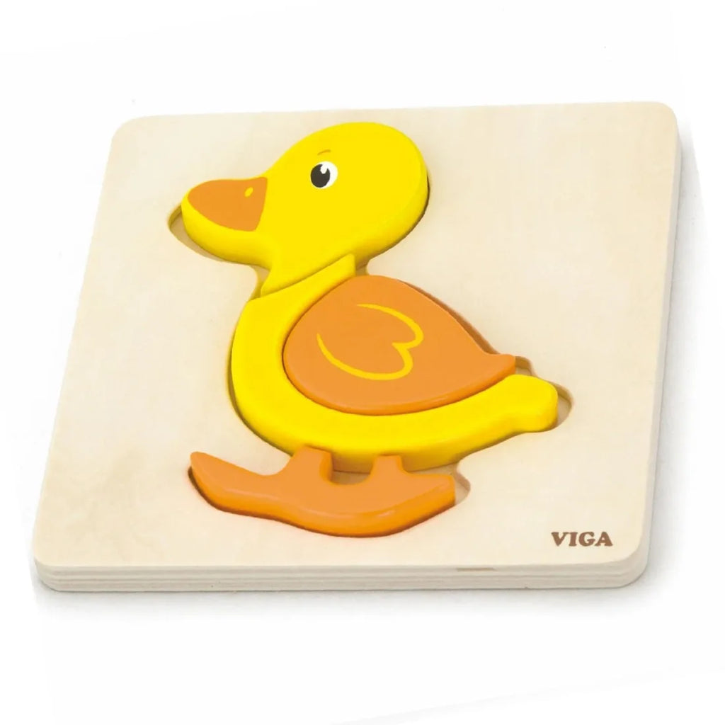 viga Handy Chunky Puzzle - Duck