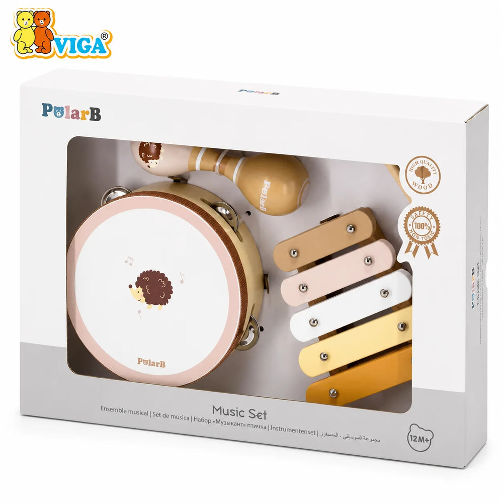 VIGA Wooden Music Set