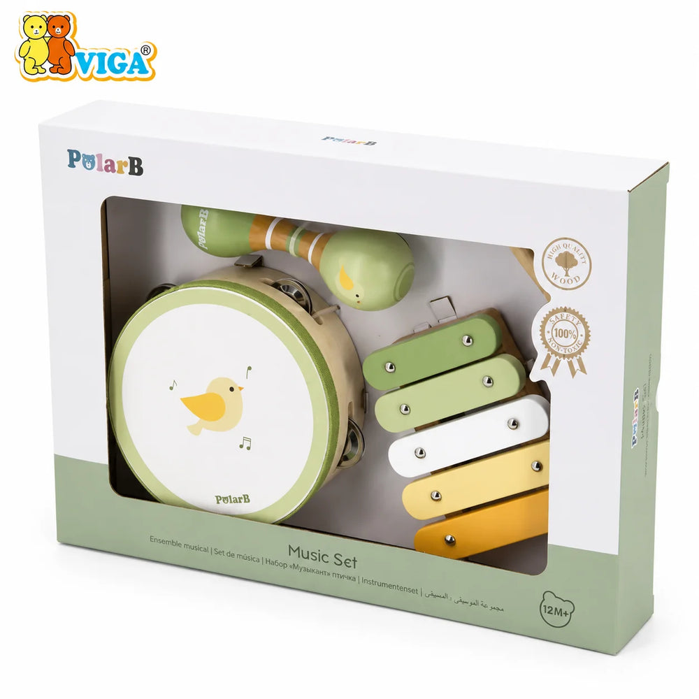 VIGA Wooden Music Set