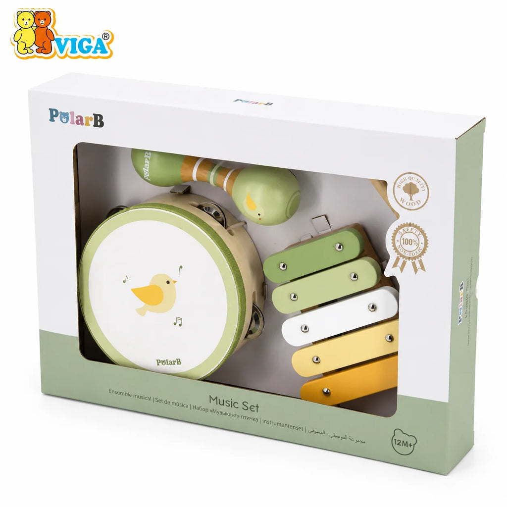 VIGA Wooden Music Set