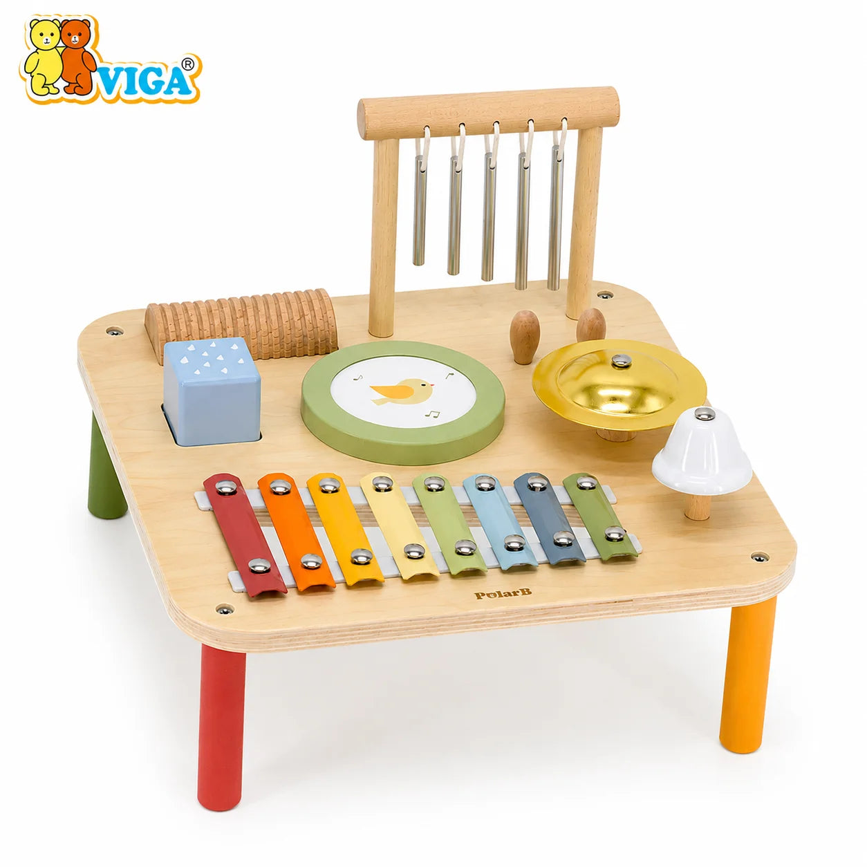 VIGA Wooden Musical Table