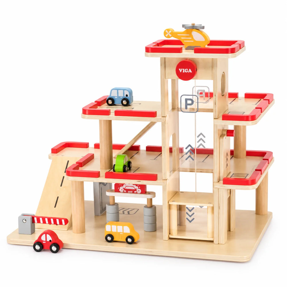 VIGA Wooden Parking Garage
