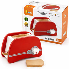 VIGA Wooden Toaster Set for Kids