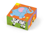 viga 6-side Cube Puzzle - Wild Animals