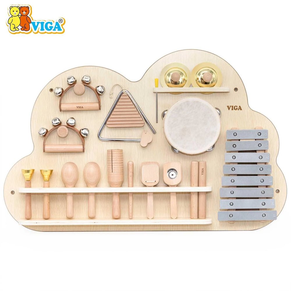 Wall Activity Panel - Percussion Instruments