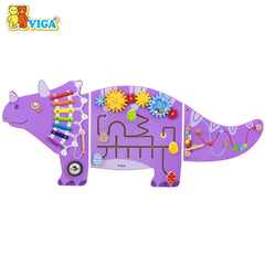 Wall Activity Panel - Triceratops Dino