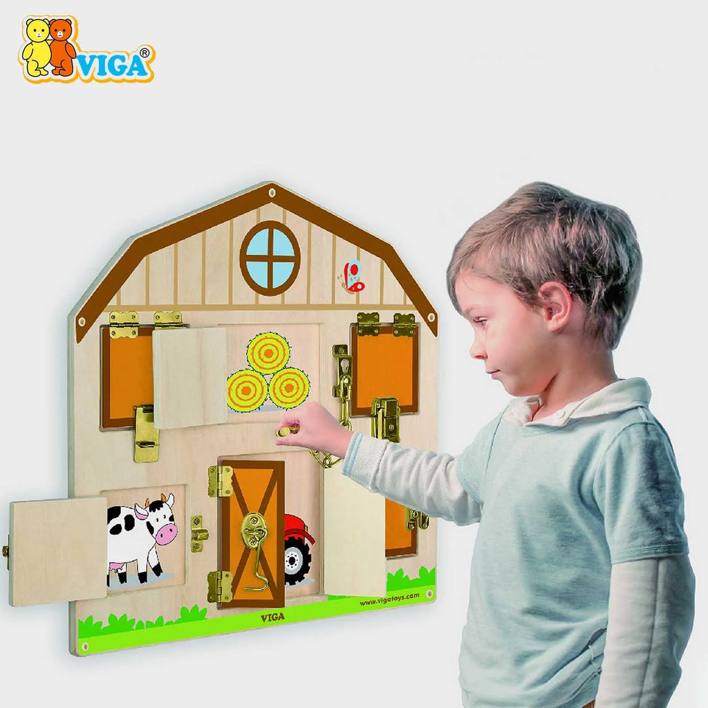 Wall Toy - Locking and Unlocking
