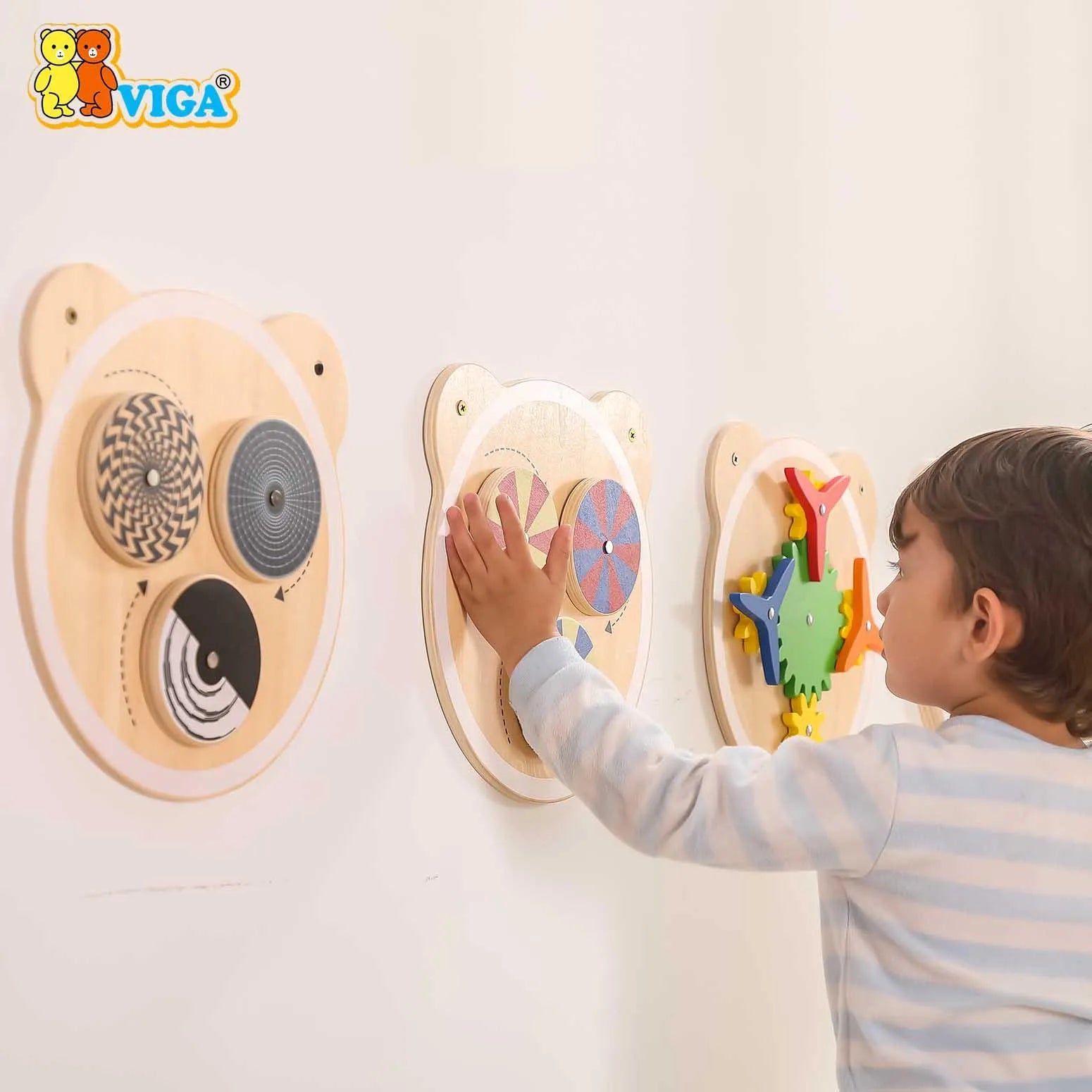 Wall Toy - Spinning Points