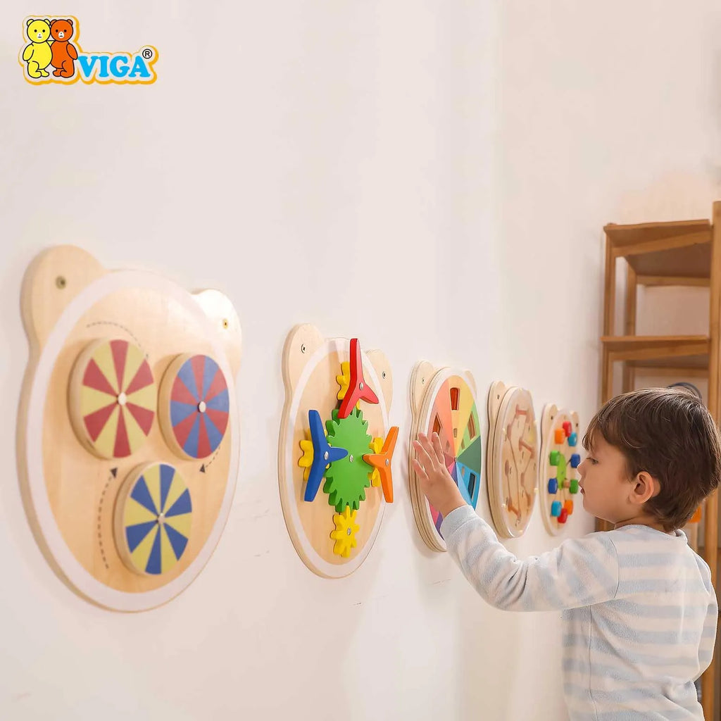 Wall Toy - Spinning Points