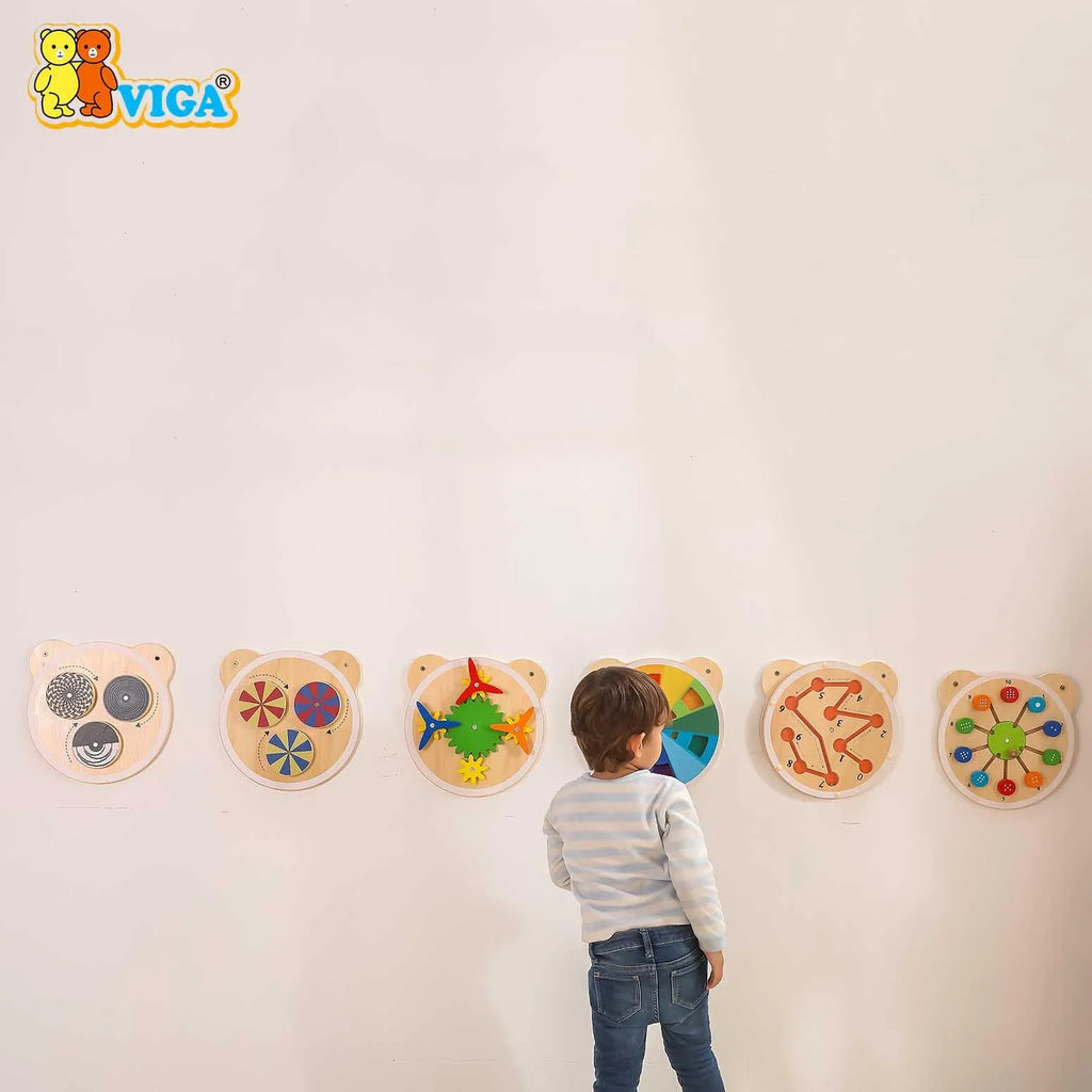 Wall Toy - Spinning Points