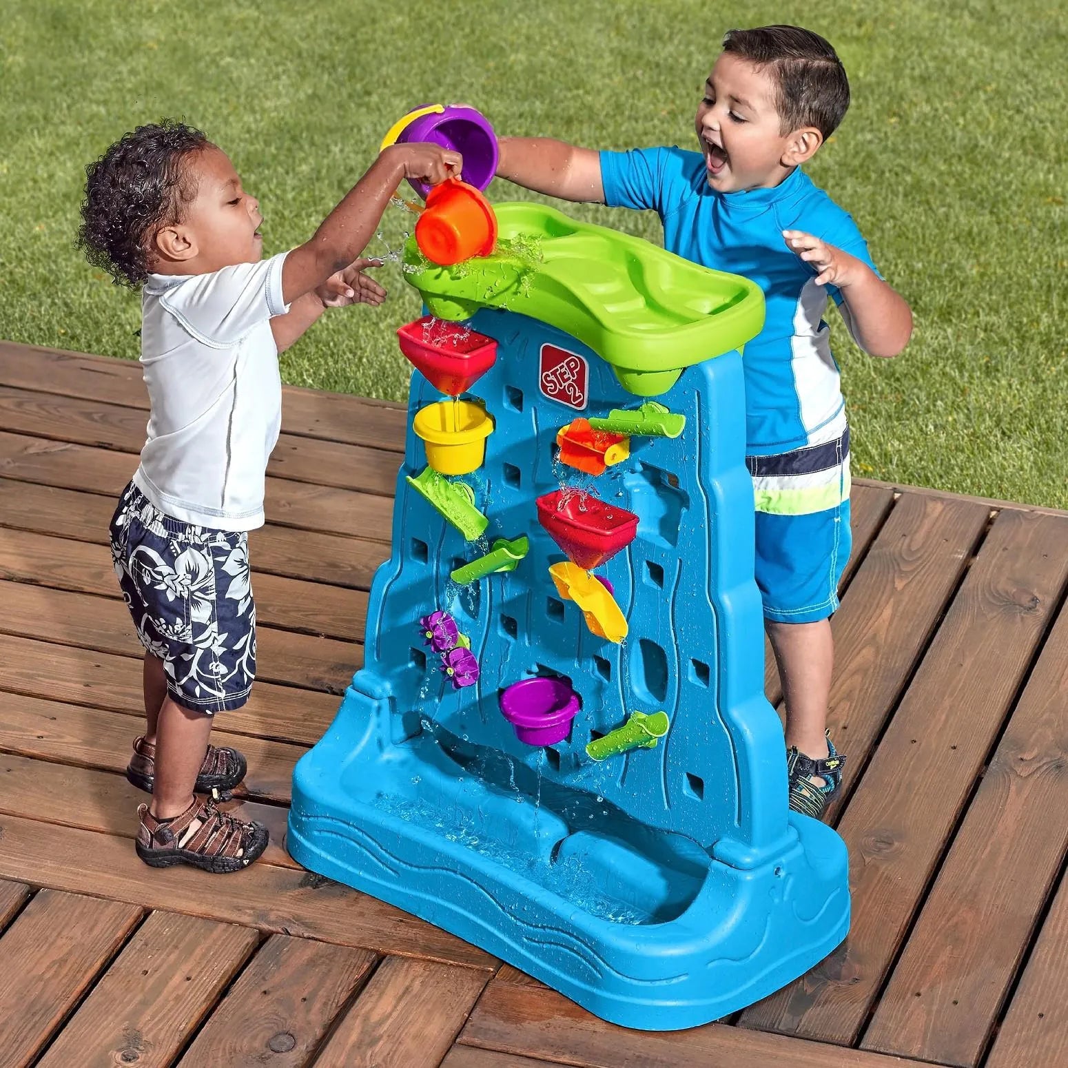 step2 WATERFALL DISCOVERY WALL