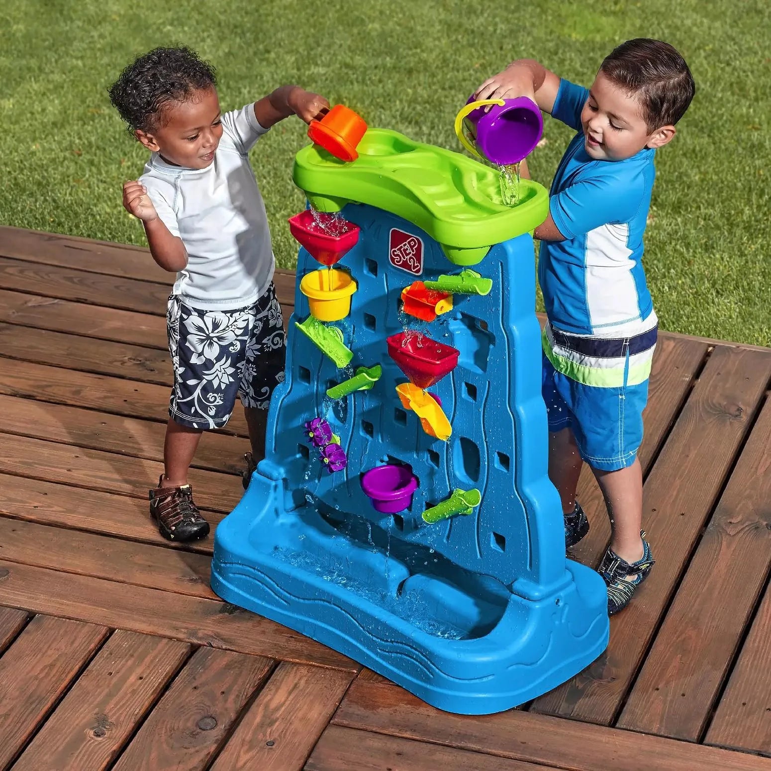 step2 WATERFALL DISCOVERY WALL