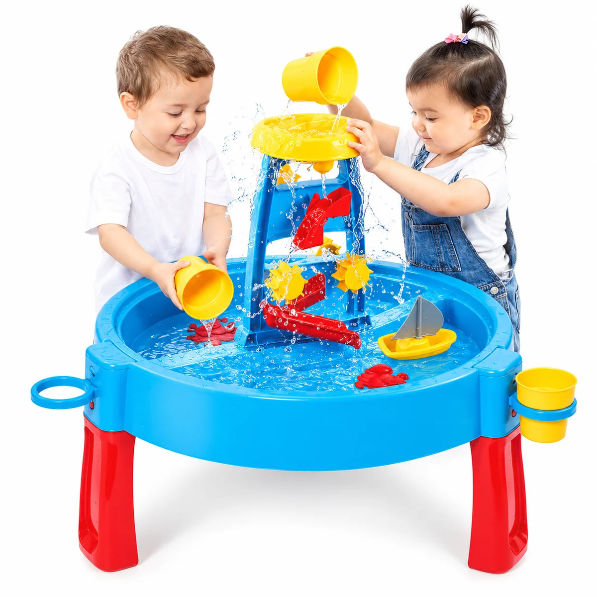 Water & Sand Activity Table – Blue & Red