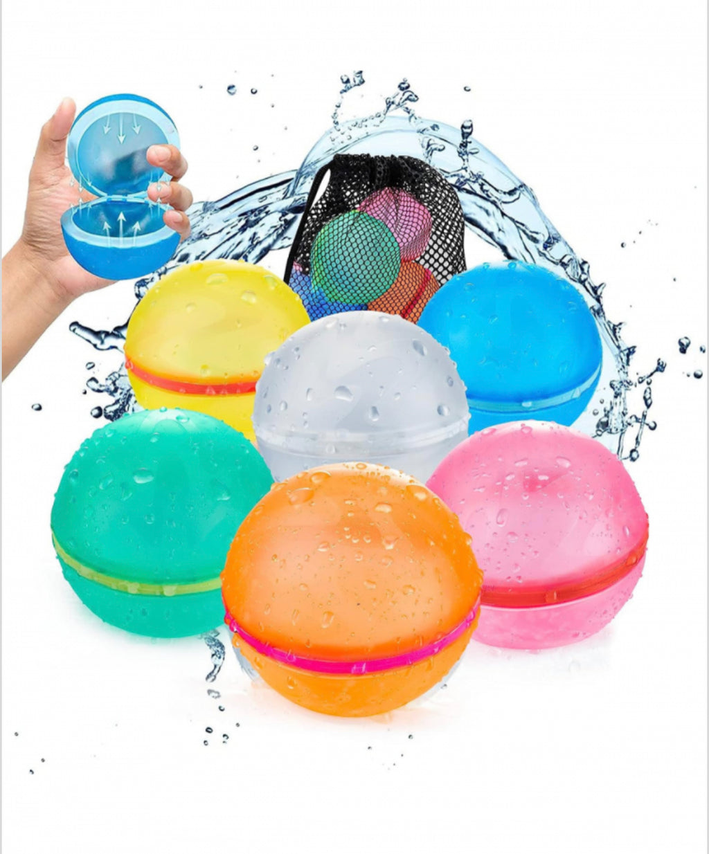 Reusable Water Balloons (10 pcs pack)