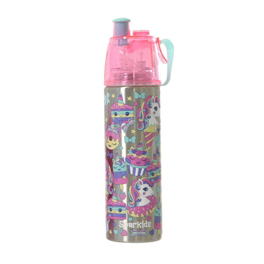 Sparkids Unicorn Spry Water Bottle 490ml