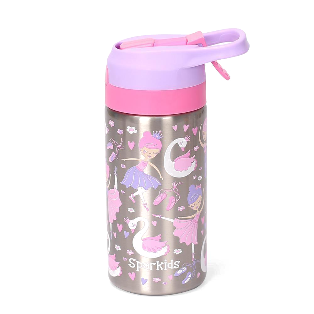 SPARKIDS - BALLERINA STEEL WATER BOTTLE - 300 ml