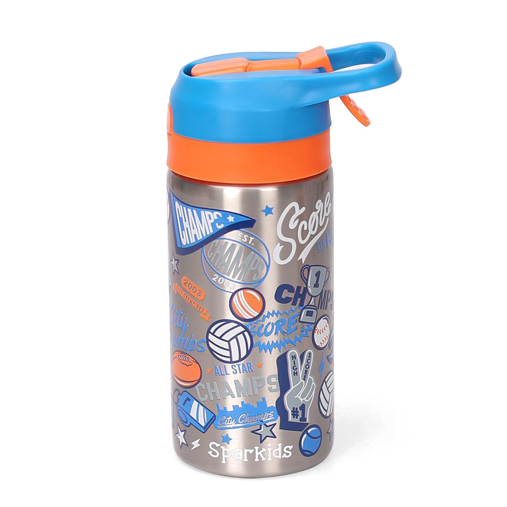SPARKIDS - BASKETBALL STEEL WATER BOTTLE - 300 ml