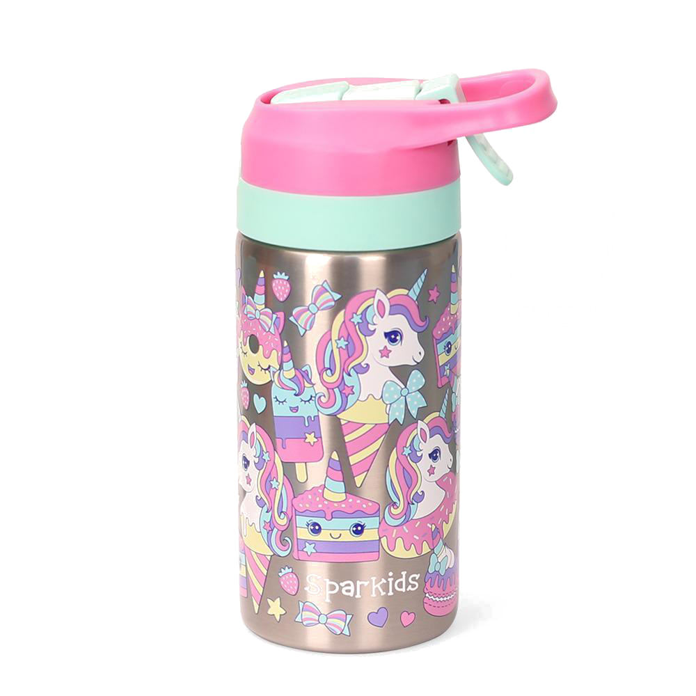 SPARKIDS - UNICORN STEEL WATER BOTTLE - 300 ml