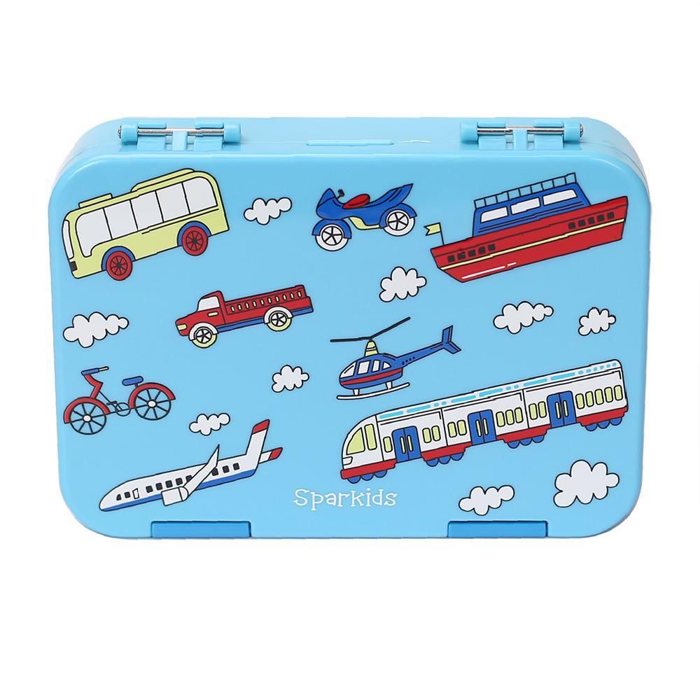 SPARKIDS - LUNCH BOX 4COMPARTMENT- AIRPLANE