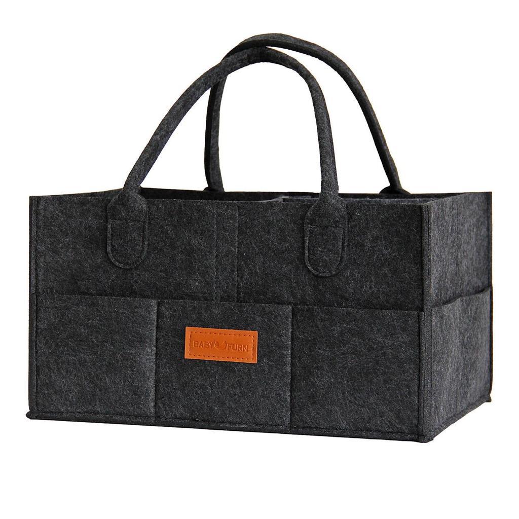 بيبي فيرن - منظم حفاضات- رمادي غامق