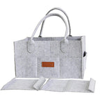 بيبي فيرن - منظم حفاضات- رمادي فاتح