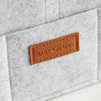 بيبي فيرن - منظم حفاضات- رمادي فاتح