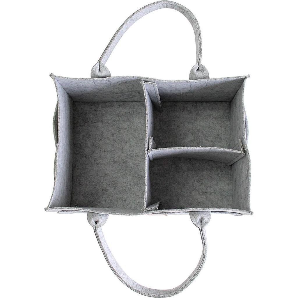 بيبي فيرن - منظم حفاضات- رمادي فاتح