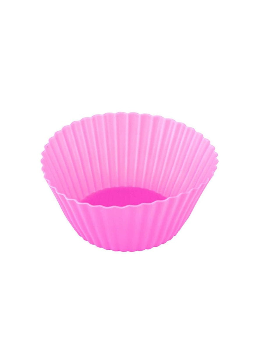 Sparkids Silicone Round Baking Cupcake pink