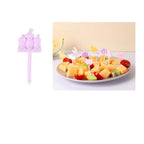 Fun box Castle fruit fork (1 pack=10pcs)
