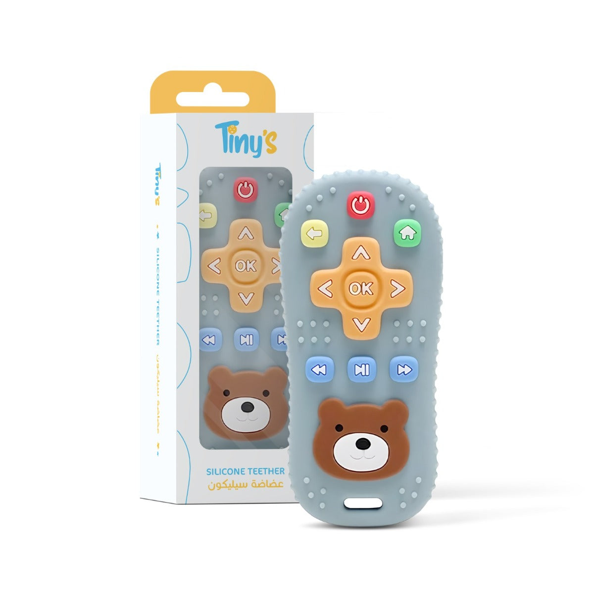 TINY'S BABY TEETHER - REMOTE CONTROL SHAPE