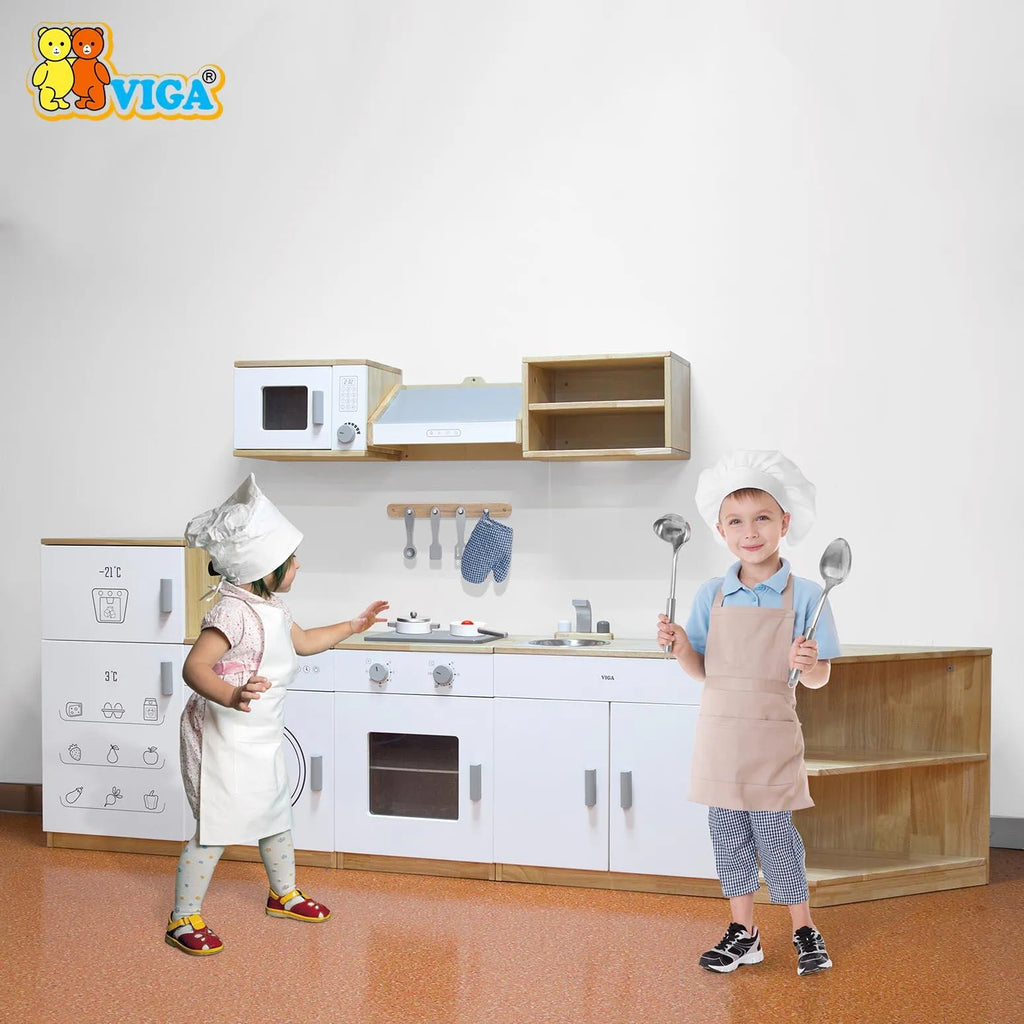 Viga White Kitchen - Fridge