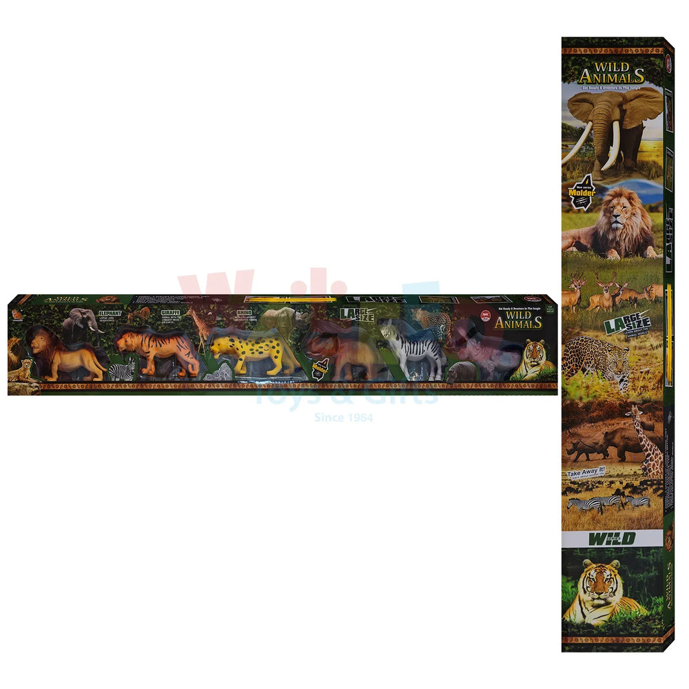 Wild Animals Figures Playset