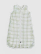 Windowpane Sage Muslin Sleep Sack
