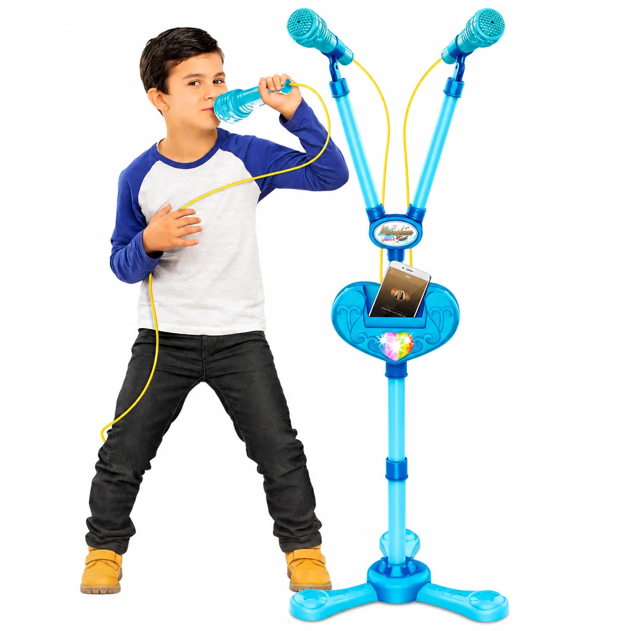 Wireless Bluetooth Kids Microphone Stand