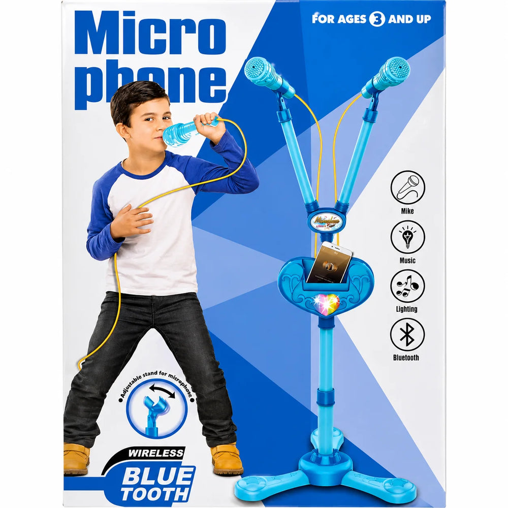 Wireless Bluetooth Kids Microphone Stand