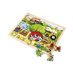Wooden 48 Pcs Puzzle - Farm