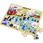Wooden 48 Pcs Puzzle - Fire Fighting