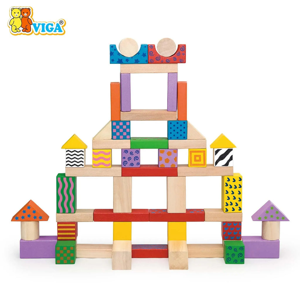 Wooden Blocks -100pcs