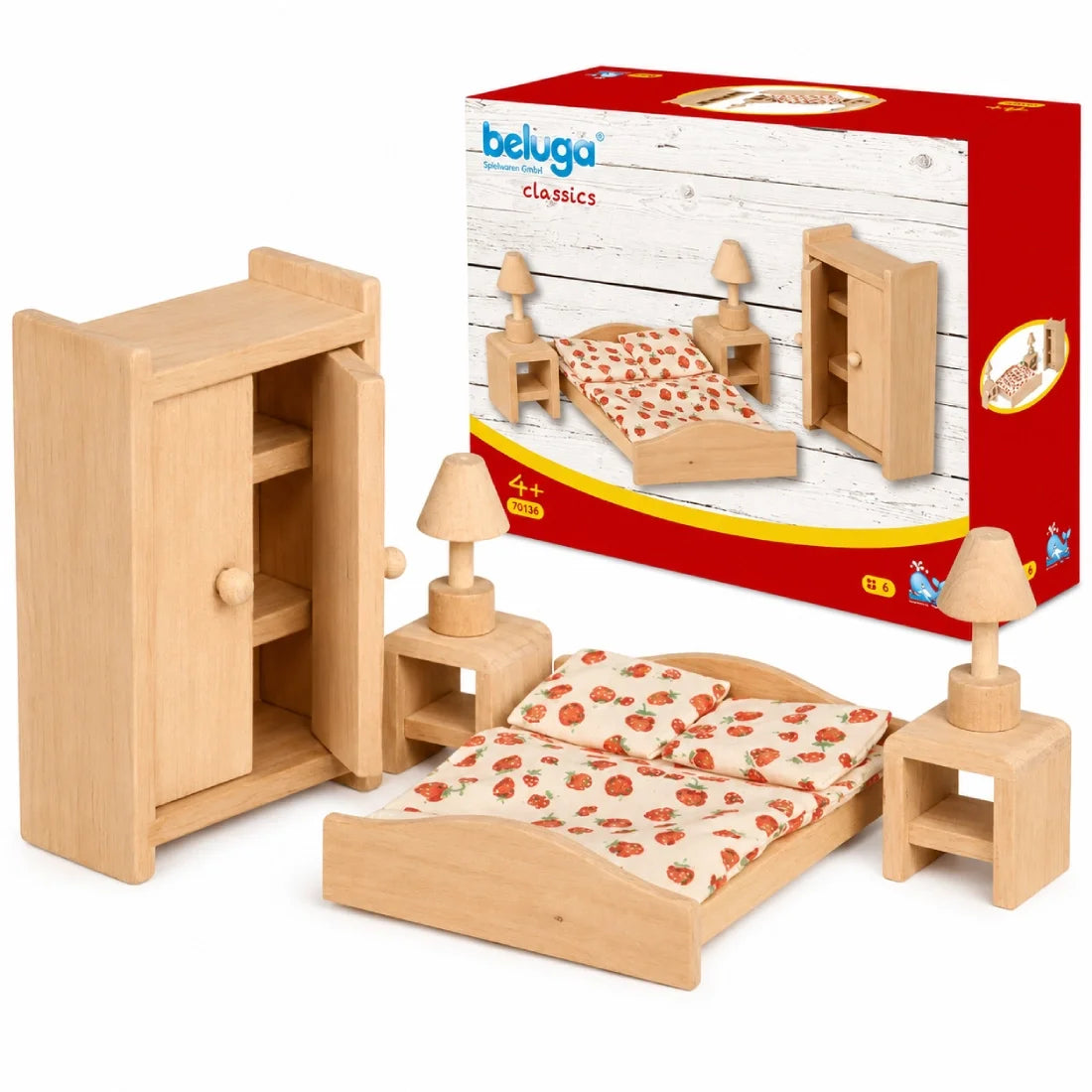 WOODEN FURNITURE PLAY SET