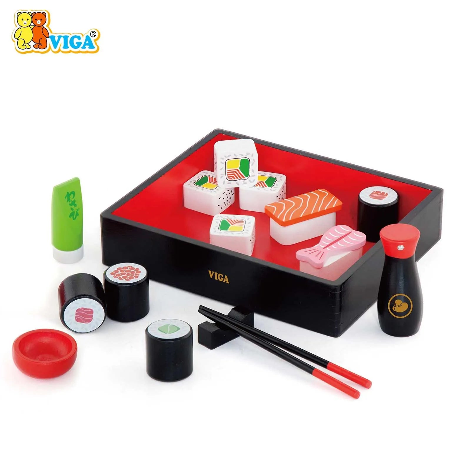 Wooden Sushi Set